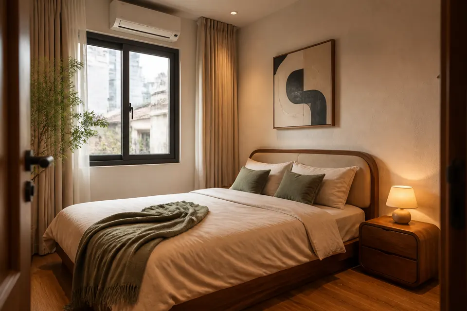 Không gian homestay ấm cúng tại Hà Nội
